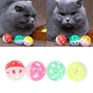 Cat Interactive Ball Toy, Sound Making Toy, No Battery, Compact, Portable, Cat Companion, Indoor And Outdoor Toy